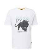 BOSS Bluser & t-shirts 'Pantera'  antracit / mint / sort / hvid