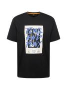 BOSS Bluser & t-shirts 'Pantera'  blå / sort / hvid