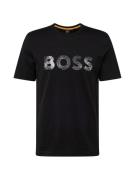 BOSS Bluser & t-shirts 'Ocean'  sort / sølv