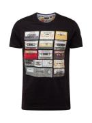 BRAVE SOUL Bluser & t-shirts 'DECAD'  gul / grå / rød / sort