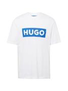 HUGO Bluser & t-shirts 'Nico'  blå / hvid