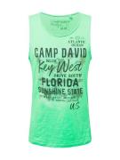 CAMP DAVID Bluser & t-shirts  lime / oliven / sort
