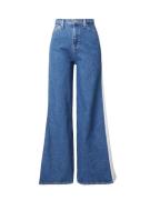 Tommy Jeans Jeans 'Claire'  blue denim / hvid