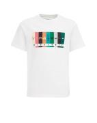 WE Fashion Shirts 'Minecraft'  blandingsfarvet / hvid