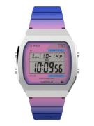 TIMEX Digitalur 'Lab T80 '  blå / purpur