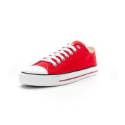 Ethletic Sneaker low  rød / hvid