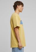 MT Upscale Bluser & t-shirts 'F*ke L*ve'  azur / gul / orange / sort