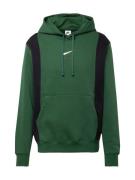 Nike Sportswear Sweatshirt 'AIR'  grå / mørkegrøn / sort / offwhite