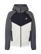 Nike Sportswear Sweatjakke 'TCH FLEECE'  guld / grå-meleret / sort / h...