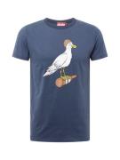 Derbe Bluser & t-shirts 'Sturmmöwe'  navy / brun / hvid