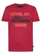 Petrol Industries Bluser & t-shirts  natblå / abrikos / grenadine