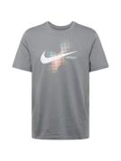 Nike Sportswear Bluser & t-shirts 'SWOOSH'  lyseblå / grå / orange / h...