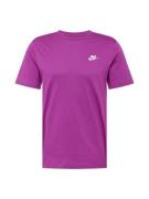 Nike Sportswear Bluser & t-shirts 'CLUB'  neonlilla / hvid