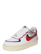 Nike Sportswear Sneaker low 'AF1 SHADOW'  rød / sort / sølv / hvid