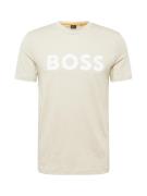 BOSS Bluser & t-shirts 'Thinking 1'  ecru / hvid