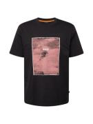 BOSS Bluser & t-shirts 'Te_Kalt'  gammelrosa / sort / offwhite