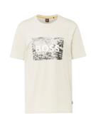 BOSS Bluser & t-shirts 'Building'  beige / lysebeige / sort