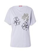 ESPRIT Shirts  pastellilla / sort / hvid
