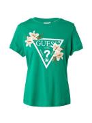 GUESS Shirts 'ZOEY'  grøn / smaragd / fersken / hvid
