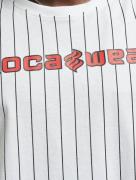 ROCAWEAR Bluser & t-shirts 'Coles'  rød / sort / hvid
