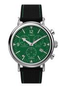TIMEX Analogt ur ' Standard Essential Collection '  grøn / sort / sølv