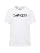 G-Star RAW Bluser & t-shirts 'Distressed'  grå / sort / hvid