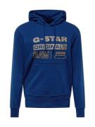 G-Star RAW Sweatshirt 'Distressed Originals'  beige / blå