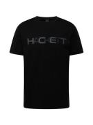 Hackett London Bluser & t-shirts  mørkegrå / sort