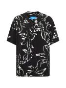 JACK & JONES Skjorte 'JEFF'  sort / hvid