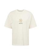 JACK & JONES Bluser & t-shirts 'EASTER ACTIVITY'  beige / creme / sort