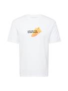 JACK & JONES Bluser & t-shirts 'BERLIN'  orange / lyseorange / sort / ...