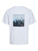 JACK & JONES Bluser & t-shirts 'BERLIN'  blå / marin / opal / hvid
