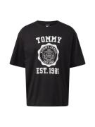 Tommy Jeans Bluser & t-shirts  sort / offwhite