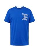 Calvin Klein Jeans Bluser & t-shirts  blå / hvid