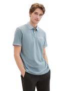 TOM TAILOR Bluser & t-shirts  røgblå / hvid