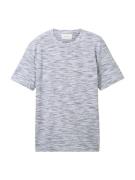 TOM TAILOR Bluser & t-shirts  navy / pastelblå / hvid