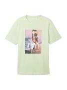 TOM TAILOR Bluser & t-shirts  brun / gul / pastelgrøn / lyserød