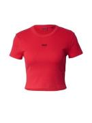 HUGO Shirts 'Deluisa'  rød / sort