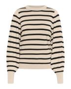 Kaffe Pullover 'Mala'  creme / sort