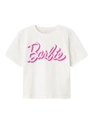 NAME IT Bluser & t-shirts 'Dalina Barbie'  pink / naturhvid