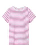 NAME IT Bluser & t-shirts 'TALLI'  pink / hvid