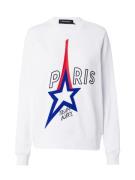 Karl Lagerfeld Sweatshirt 'Paris'  blå / rød / sort / hvid