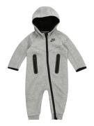 Nike Sportswear Overall 'TECH FLEECE'  grå-meleret / sort