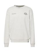 ELLESSE Sweatshirt 'Tempa'  sort / hvid-meleret