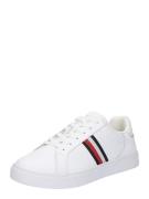 TOMMY HILFIGER Sneaker low 'ESSENTIAL COURT'  navy / rød / hvid