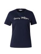 TOMMY HILFIGER Shirts  mørkeblå / hvid