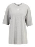 ADIDAS ORIGINALS Shirts 'Essentials'  lysegrå / hvid