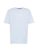 Calvin Klein Bluser & t-shirts 'HERO'  pastelblå / hvid