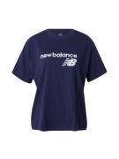new balance Shirts  navy / hvid