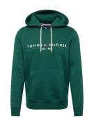 TOMMY HILFIGER Sweatshirt  marin / mørkegrøn / rød / hvid